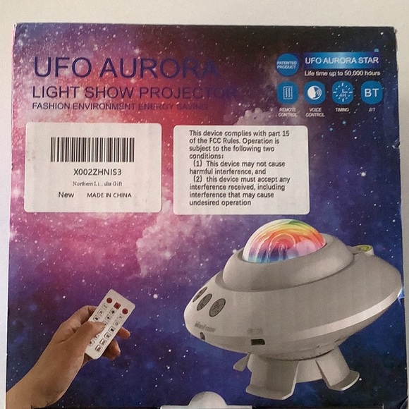 Aurora | Other | Ufo Aurora Light Show Projector | Poshmark